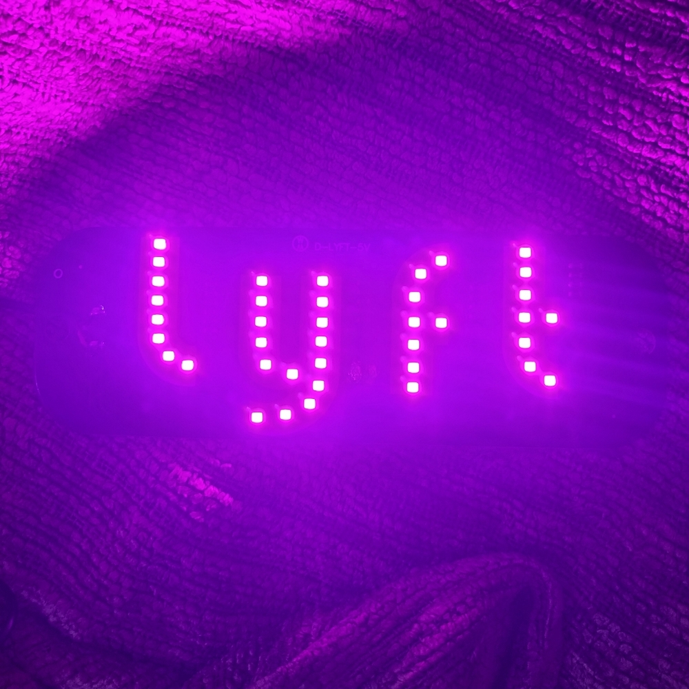 Lyft signs